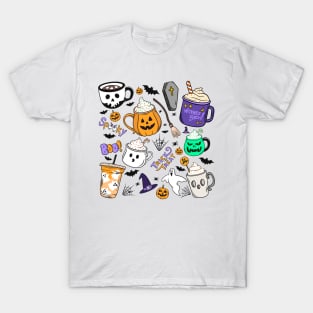 Halloween 2023, Spooker Drinks Set T-Shirt